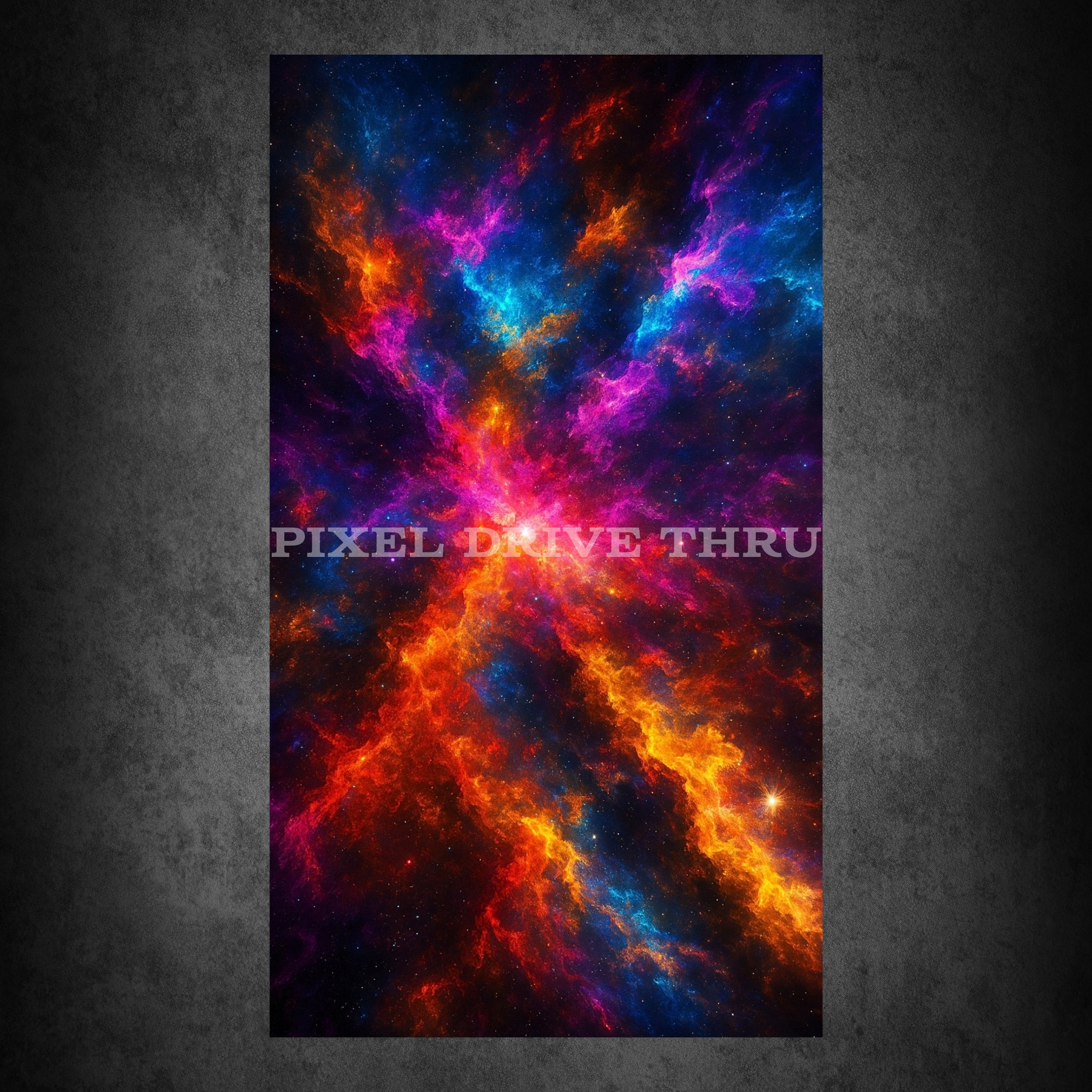 Cosmic Space #004 - Mobile Wallpaper